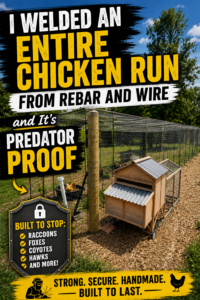 How I Built a 10×75 Predator-Proof Chicken Run (DIY Guide)